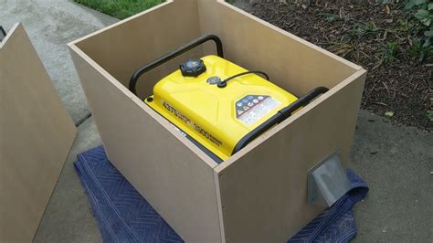 sound dampening box for generator